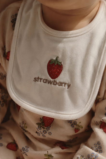 Summer Fruit Bebek Mama Önlüğü 3'lü Set