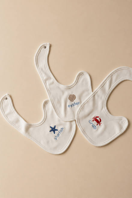 Ocean Dream Bebek Mama Önlüğü 3'lü Set
