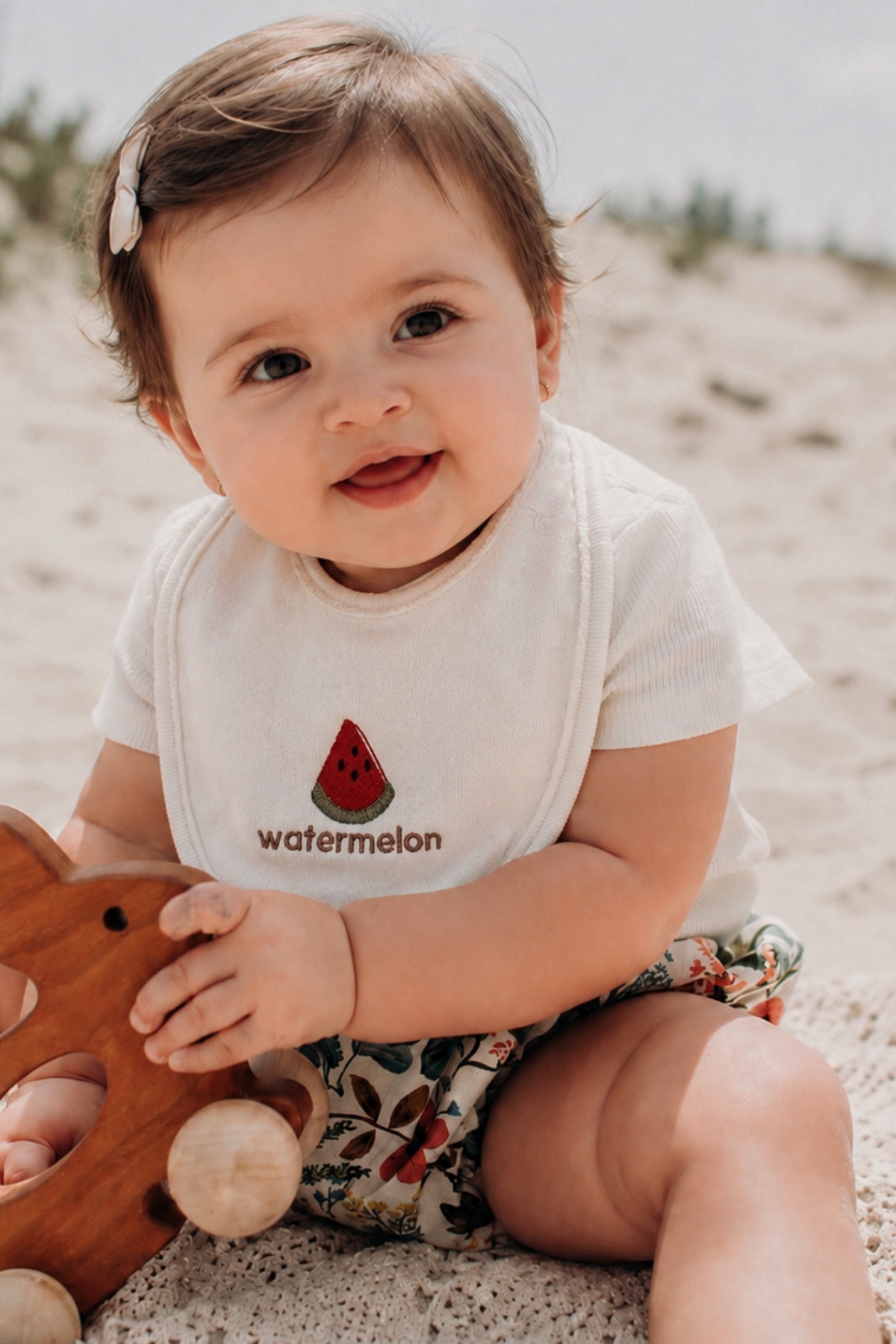 Summer Fruit Bebek Mama Önlüğü 3'lü Set