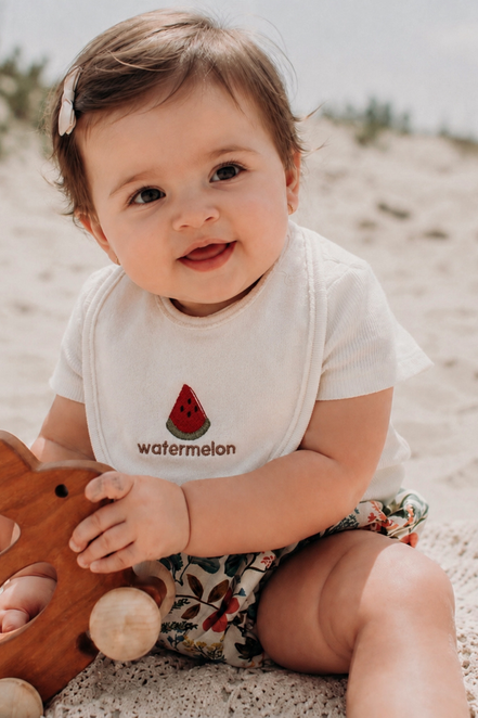 Summer Fruit Bebek Mama Önlüğü 3'lü Set