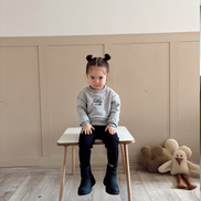 Little Duck Nakış Detaylı %100 Pamuklu Sweatshirt