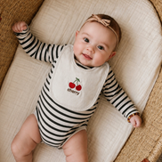Summer Fruit Bebek Mama Önlüğü 3'lü Set