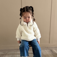 Flufly Fermuarlı Sweatshirt