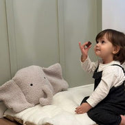 Eloy Fil Yastık Uyku Arkadaşı Ekru