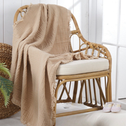 4 Kat Müslin Bebek Çocuk Battaniye - 4 Renk