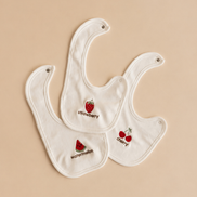 Summer Fruit Bebek Mama Önlüğü 3'lü Set