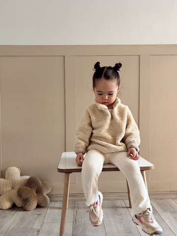 Flufly Fermuarlı Sweatshirt Kız/Erkek