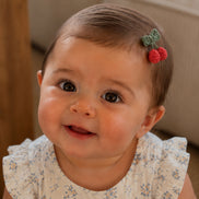 Cherry Saçsız Bebek Tokası