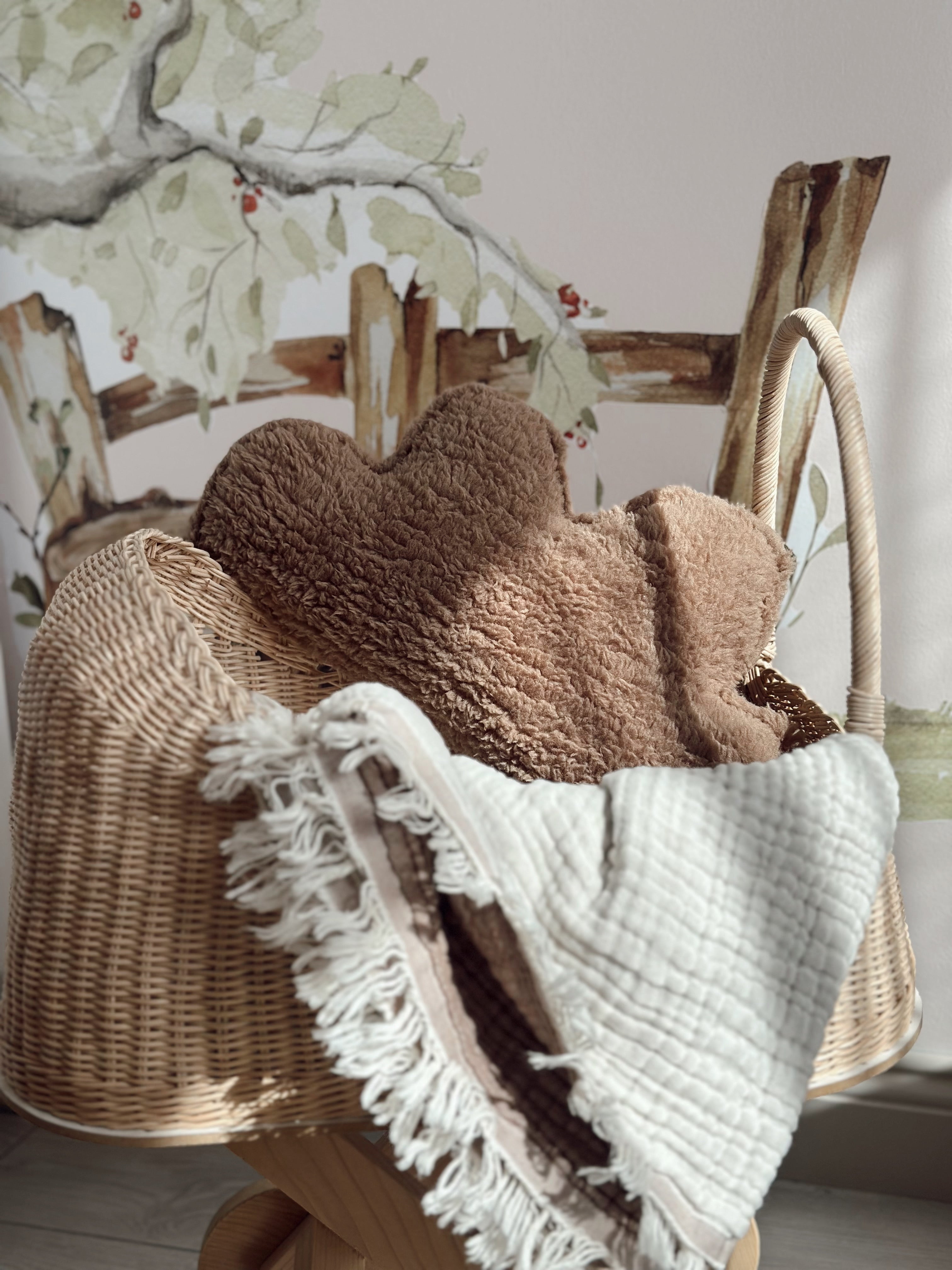 Teddy Bulut Yastık Çocuk Bebek Odası