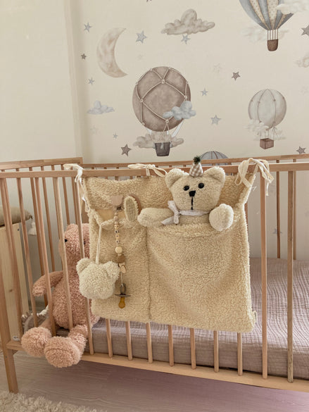 Teddy Organizer Beşik Kenarı Düzenleyicisi