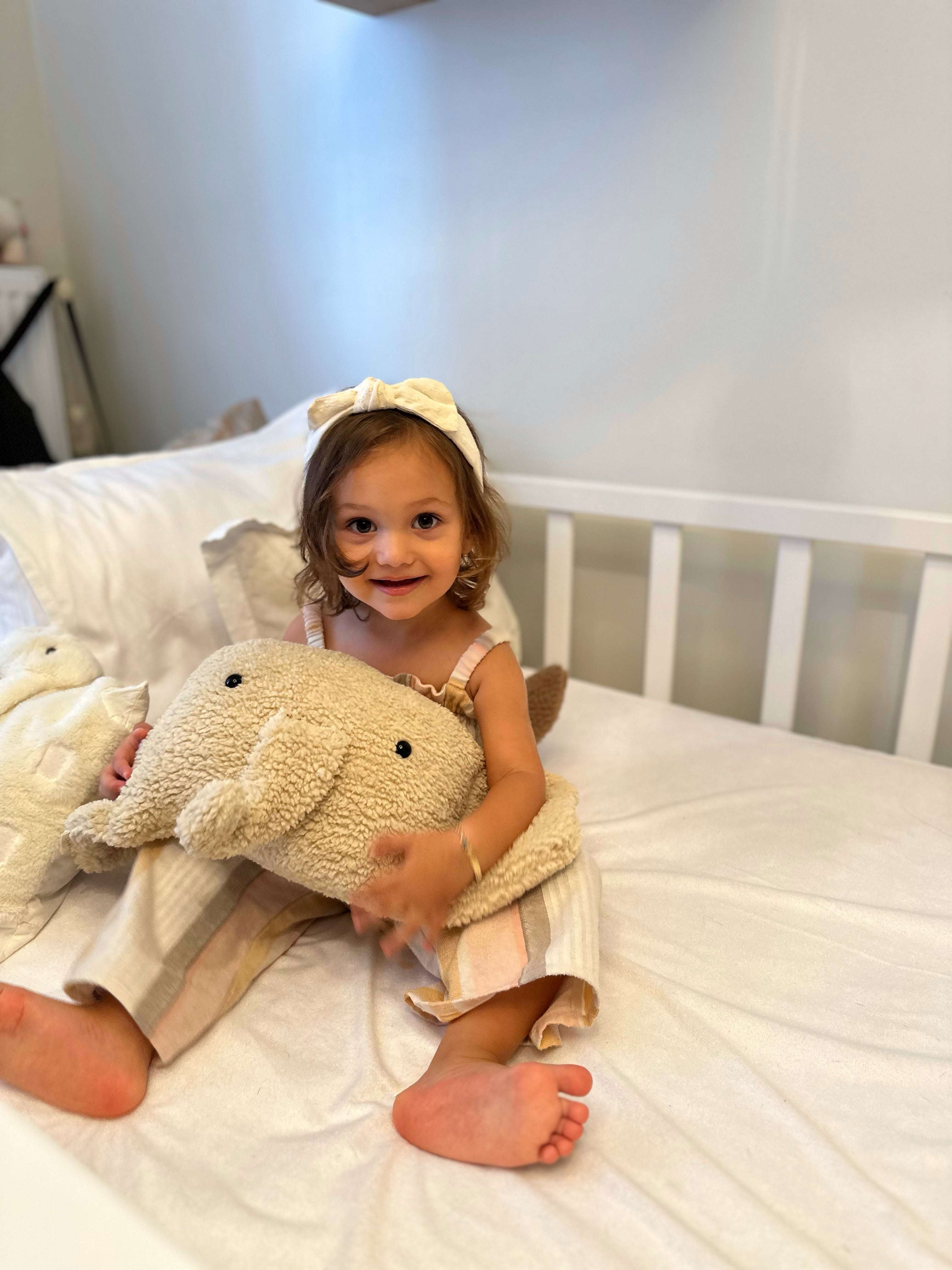 Eloy Fil Yastık Uyku Arkadaşı Ekru