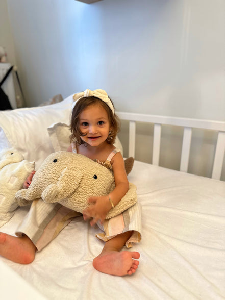 Eloy Fil Yastık Uyku Arkadaşı Ekru