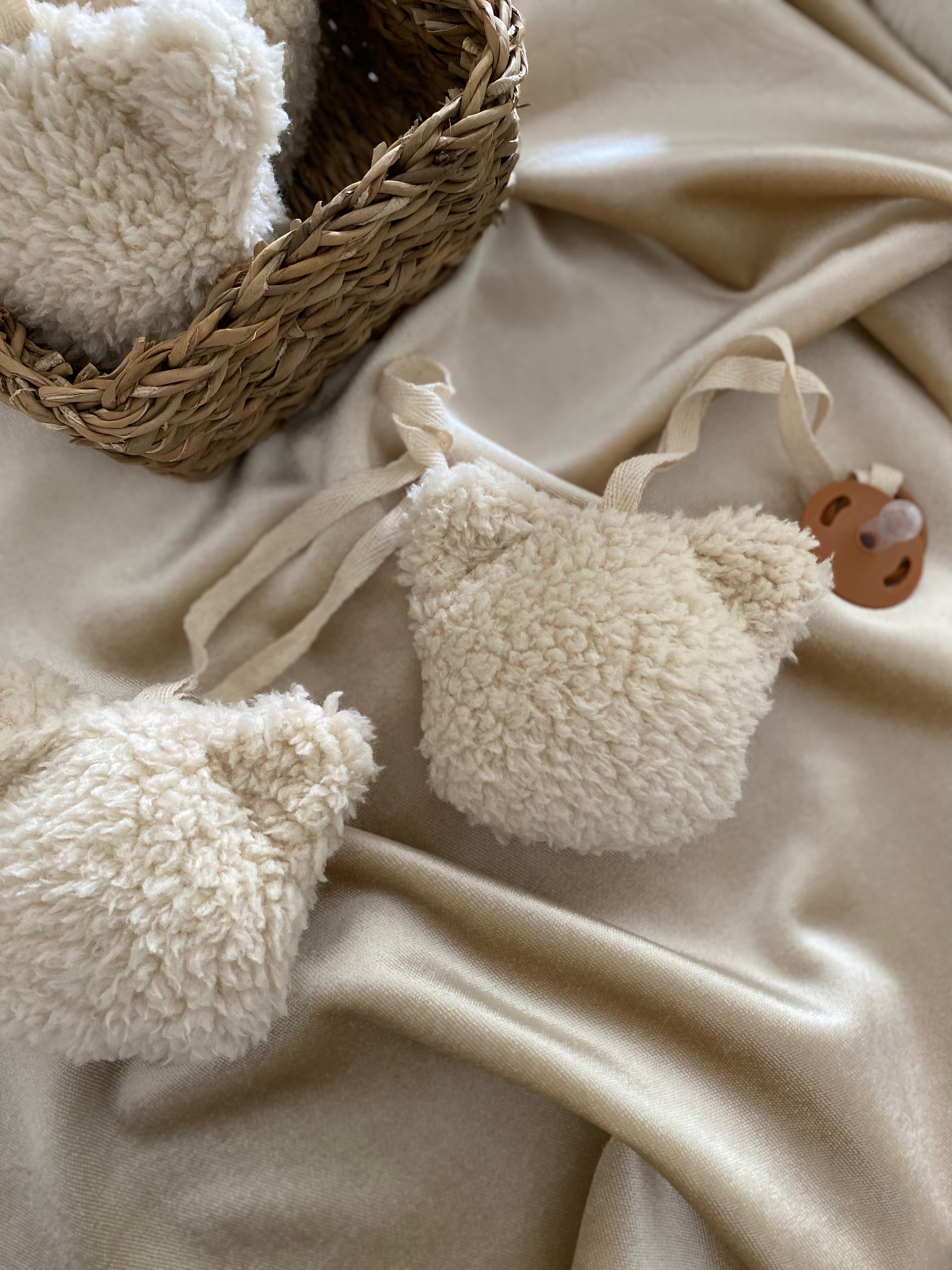 Teddy Bear Emzik Askısı Klipsli