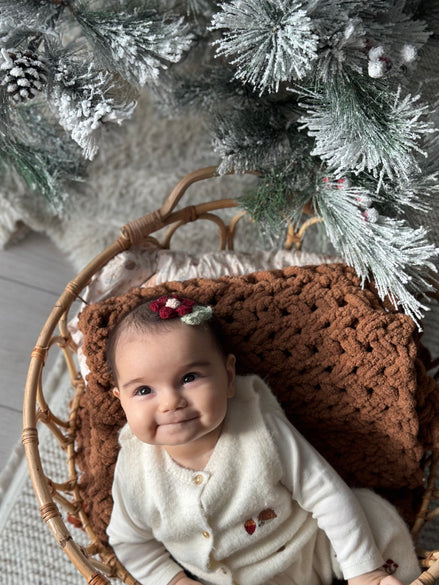 Berry Saçsız Bebek Tokası 2'li Set