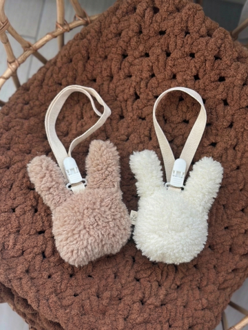 Bunny Emzik Askısı Klipsli 2'li Set