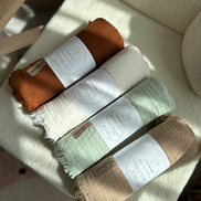 4 Kat Müslin Bebek Çocuk Battaniye - 4 Renk