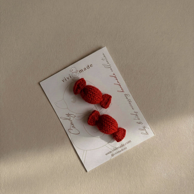 Candy Saçsız Bebek Tokası 2'li Set