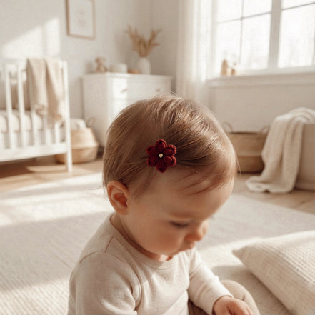 Bloomie Saçsız Bebek Tokası 3'lü Set