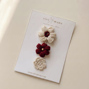 Bloomie Saçsız Bebek Tokası 3'lü Set