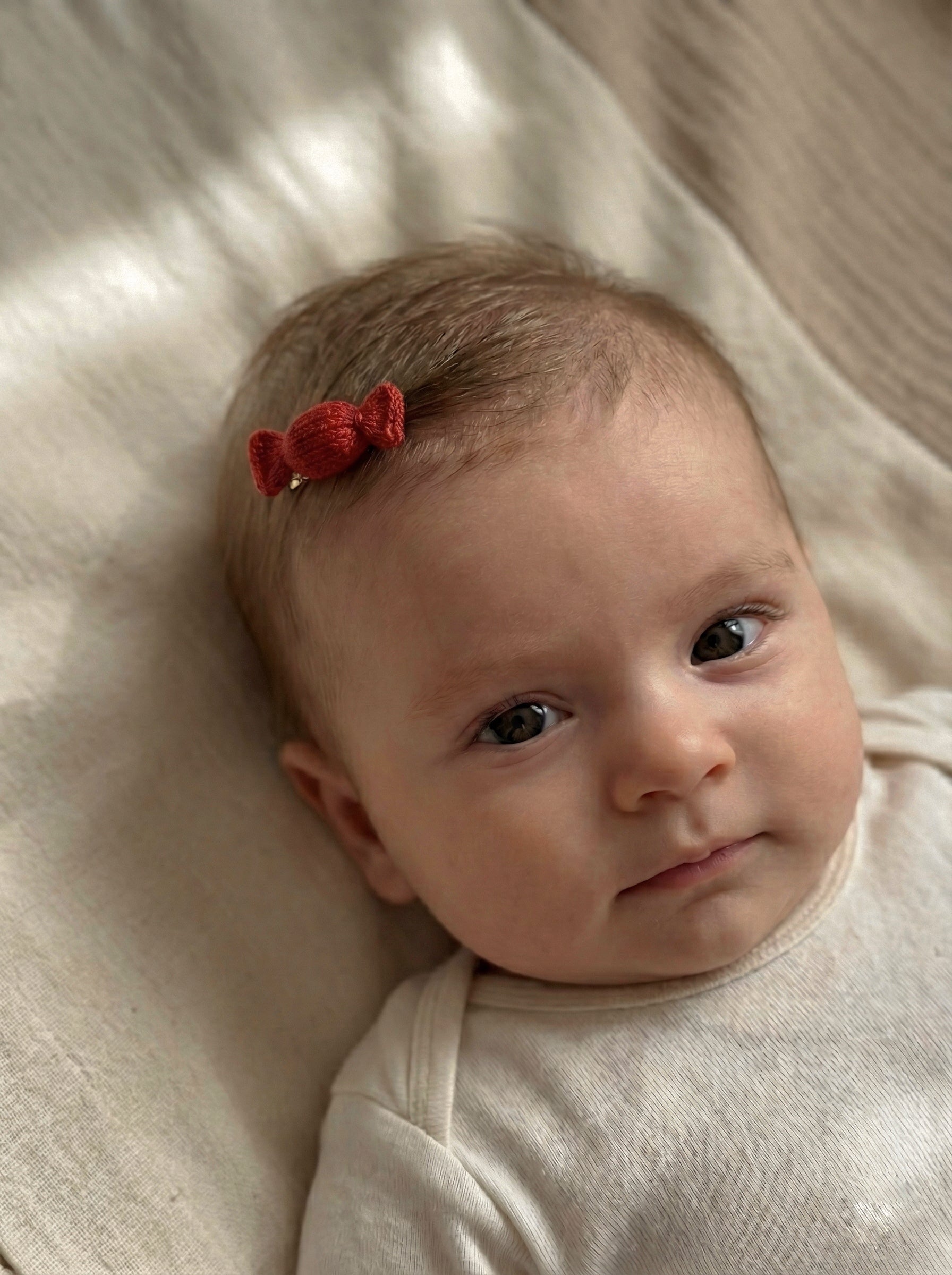 Candy Saçsız Bebek Tokası 2'li Set