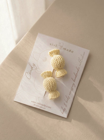 Y.Candy Saçsız Bebek Tokası 2'li Set