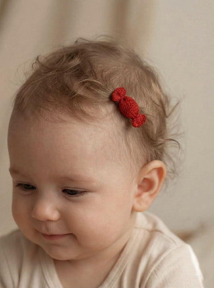 Candy Saçsız Bebek Tokası 2'li Set