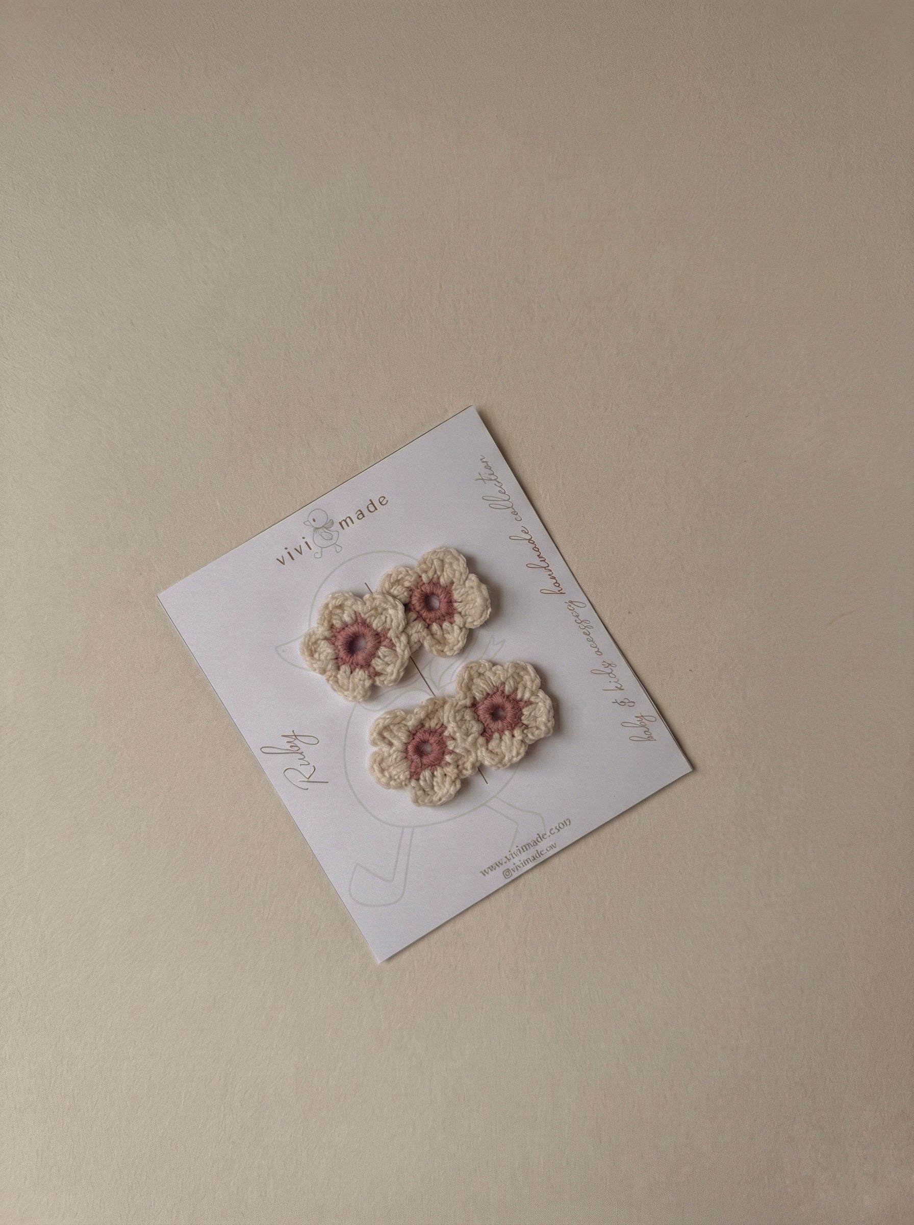 Ruby Bebek Tokası 2'li Set