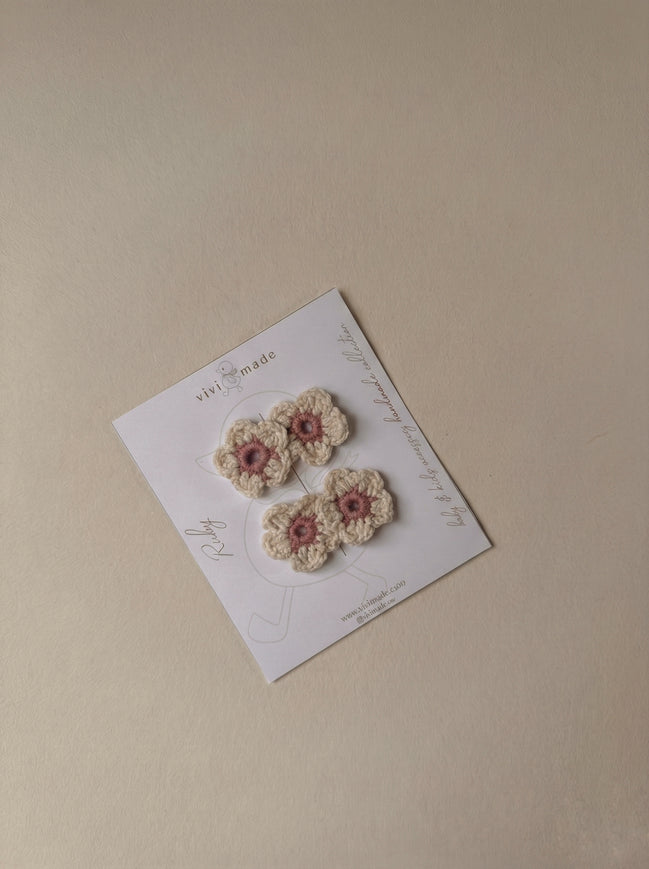 Ruby Bebek Tokası 2'li Set