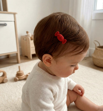 Candy Saçsız Bebek Tokası 2'li Set