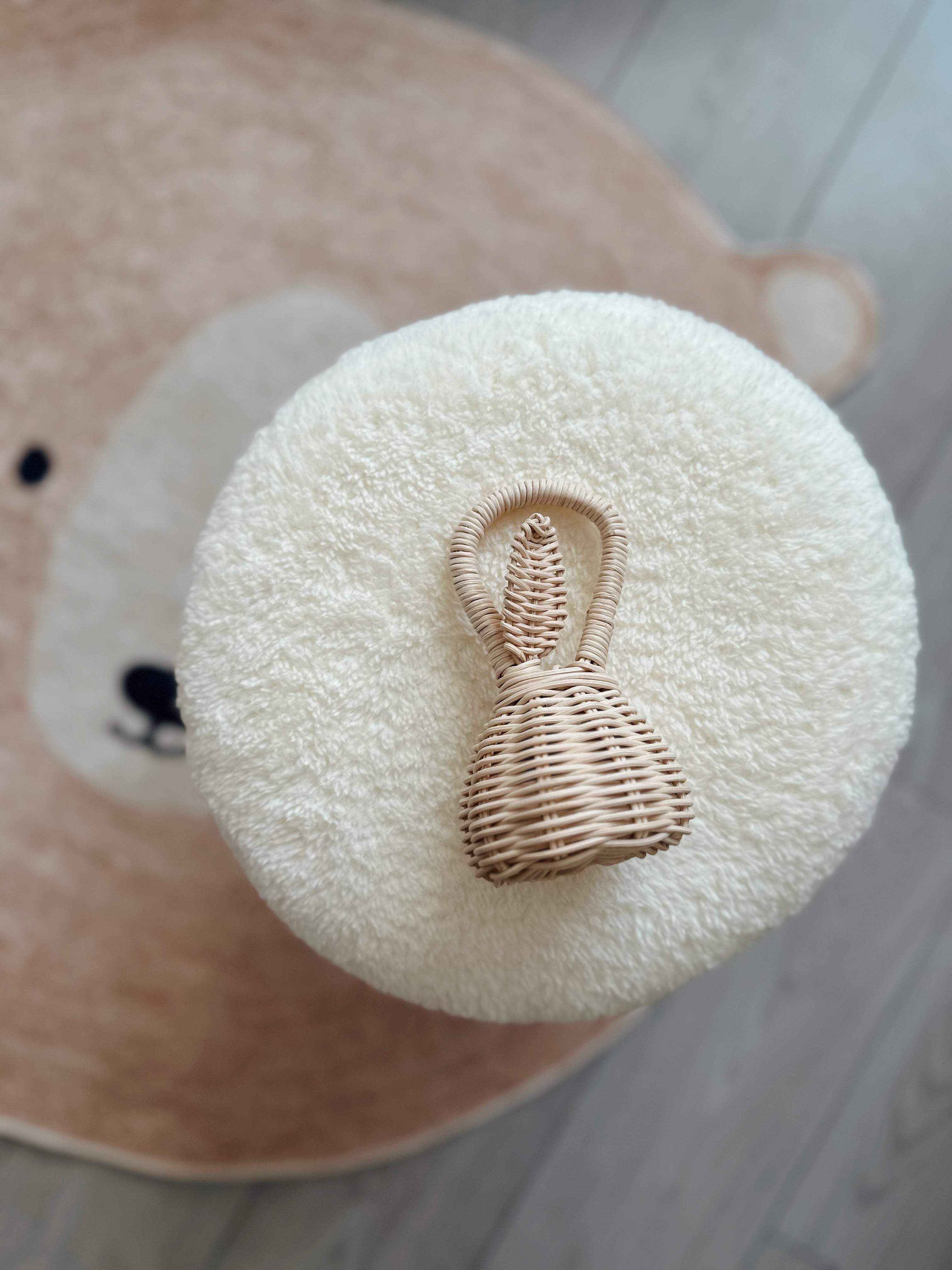 Yaprak Model Rattan El Yapımı Çıngırak