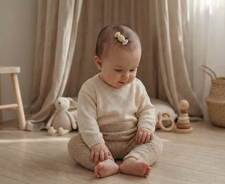 Y.Candy Saçsız Bebek Tokası 2'li Set