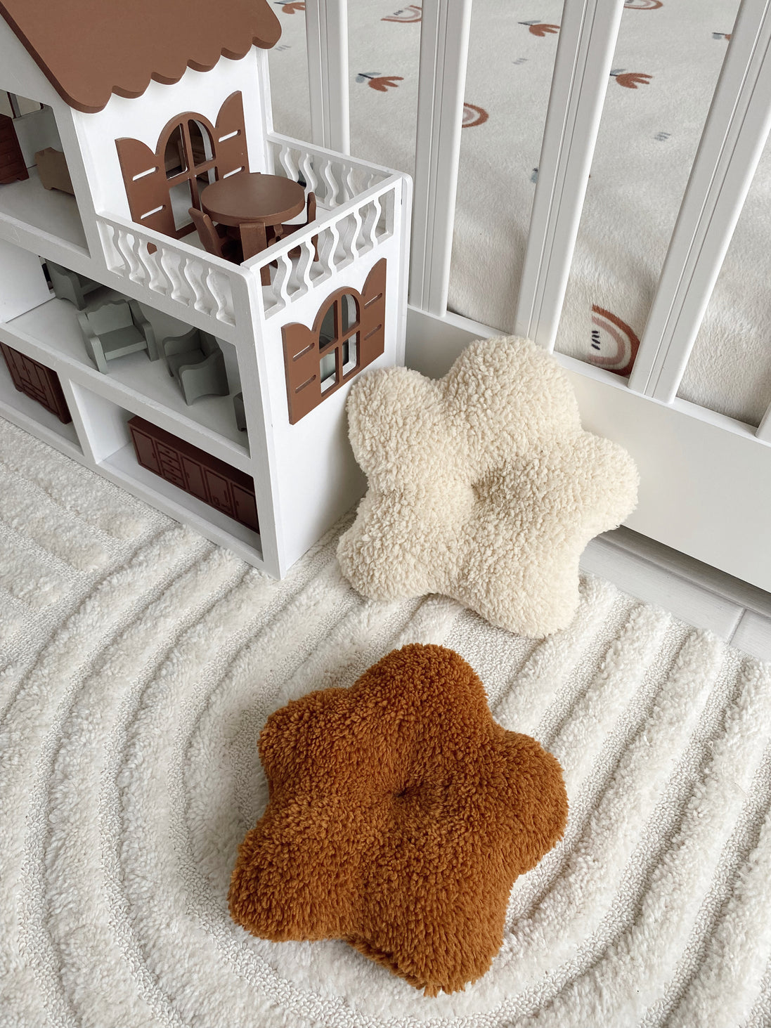 Flowers Bebek Çocuk Odası Yastık 2'li