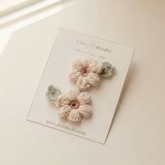 Daisy Saçsız Bebek Tokası 2'li Set