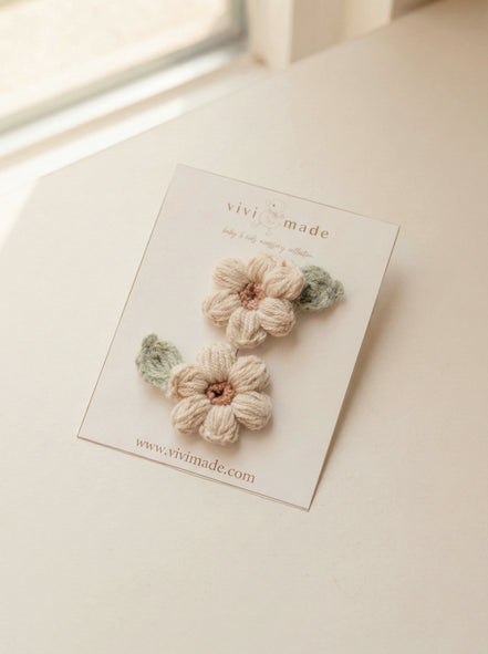 Daisy Saçsız Bebek Tokası 2'li Set