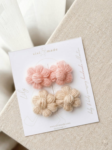 Lilly Saçsız Bebek Tokası 2'li Set