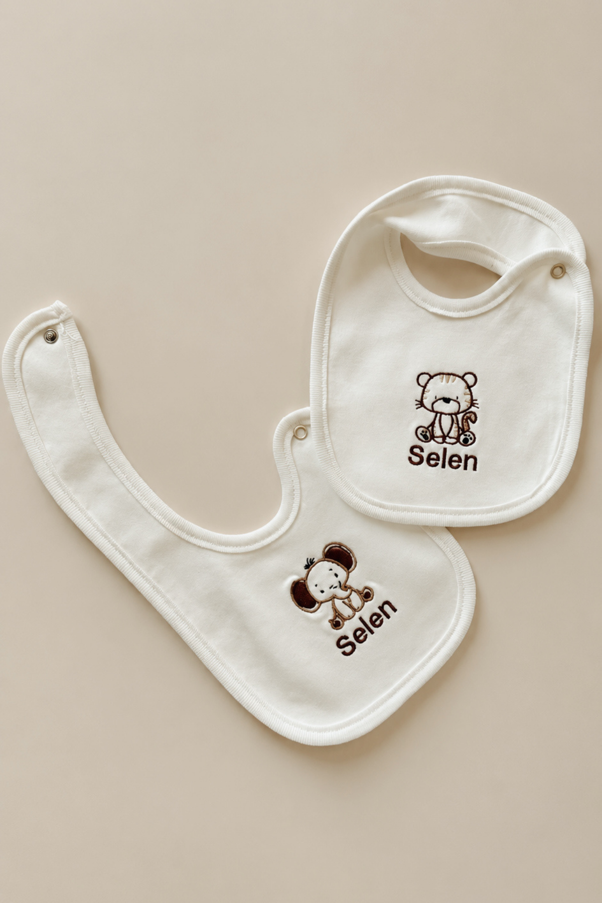 Baby Jungle Bebek Mama Önlüğü 2'li Set