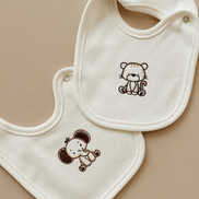 Baby Jungle Bebek Mama Önlüğü 2'li Set