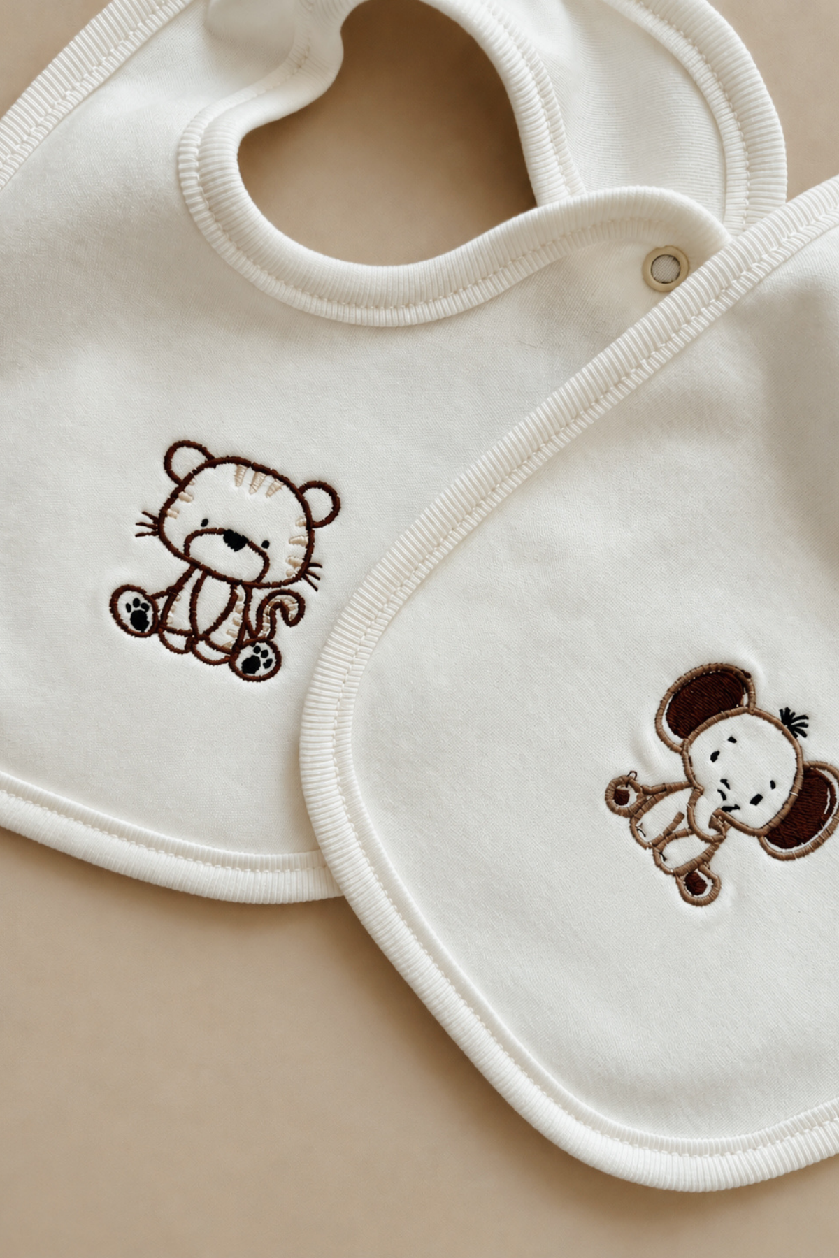 Baby Jungle Bebek Mama Önlüğü 2'li Set