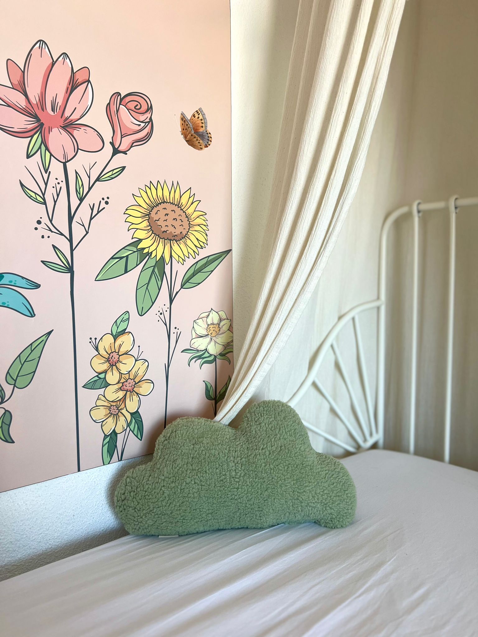 Teddy Bulut Yastık Çocuk Bebek Odası