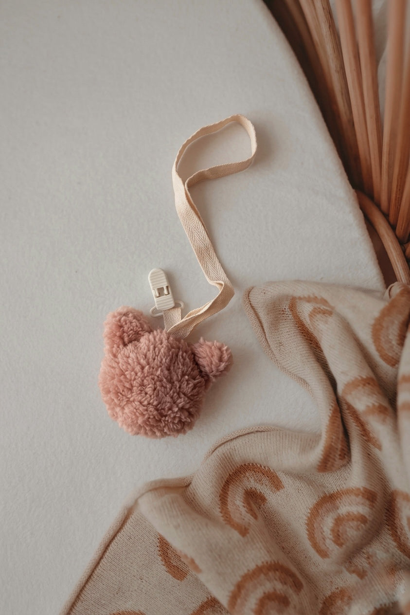 Teddy Bear Emzik Askısı Klipsli