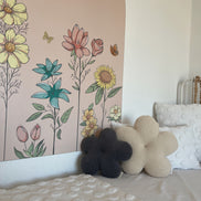 Flowers Bebek Çocuk Odası Yastık 2'li