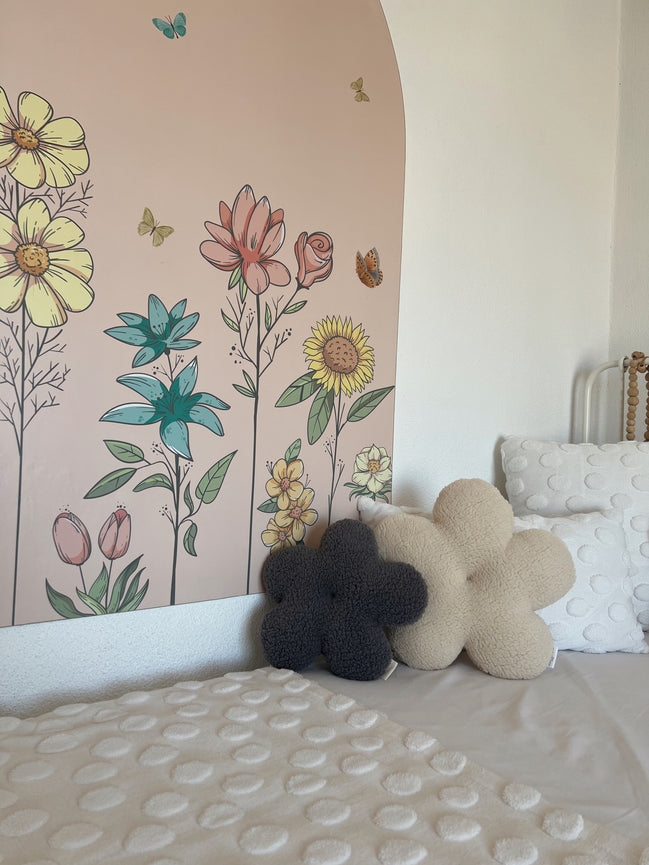 Flowers Bebek Çocuk Odası Yastık 2'li