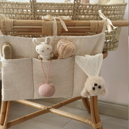 Keten Çocuk - Bebek Odası Yatak Başı Organizeri