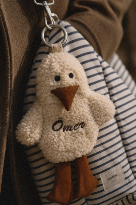 İsme Özel Nakışlı Mini Duffy Charm