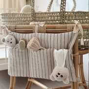 Keten Çocuk - Bebek Odası Yatak Başı Organizeri