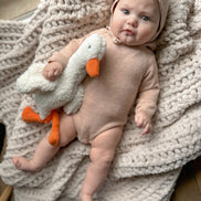 Selly Çocuk Bebek Uyku Arkadaşı Ördek Yastık 40cm